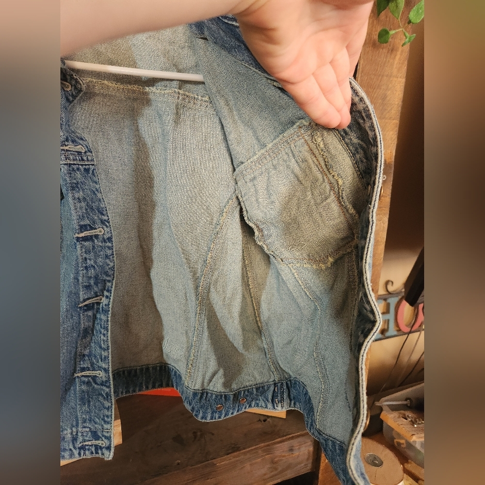 GAP Blue Denim Vest - Picture 5 of 5